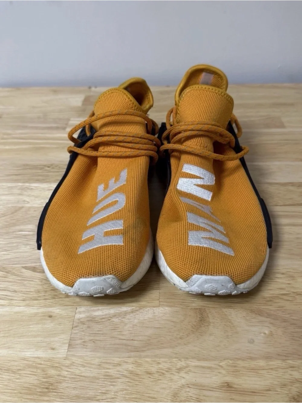 Adidas x Pharrell NMD R1 Human Race Tangerine